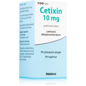 Cetixin Cetixin 10 mg 100 ks