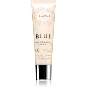 Lumene Blur 16h Longwear dlouhotrvající make-up SPF 15 odstín 00 Ultra Light 30 ml
