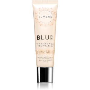 Lumene Blur 16h Longwear dlouhotrvající make-up SPF 15 odstín 1 Classic Beige 30 ml