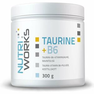 NutriWorks Taurine + B6 podpora sportovního výkonu 300 g