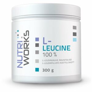 NutriWorks L-Leucine podpora tvorby svalové hmoty 300 g