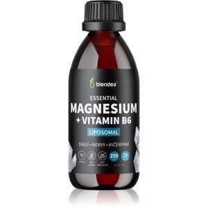Blendea Magnesium + vitamin B6 hořčík pro podporu imunity, snížení míry únavy a vyčerpání 250 ml