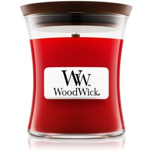 Woodwick Pomegranate vonná svíčka s dřevěným knotem 85 g