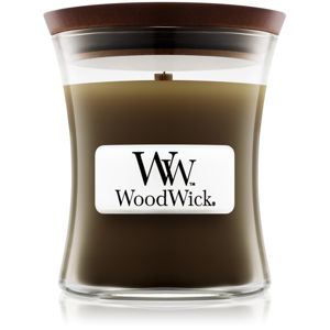 Woodwick Oudwood vonná svíčka s dřevěným knotem 85 g