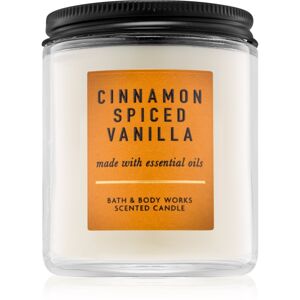 Bath & Body Works Cinnamon Spiced Vanilla vonná svíčka I. 198 g