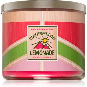 Bath & Body Works Watermelon Lemonade vonná svíčka I. 411 g