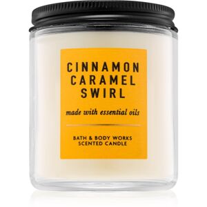 Bath & Body Works Cinnamon Caramel Swirl vonná svíčka I. 198 g