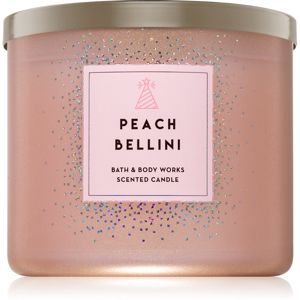 Bath & Body Works Peach Bellini vonná svíčka 411 g