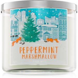 Bath & Body Works Peppermint Marshmallow vonná svíčka 411 g