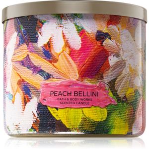 Bath & Body Works Peach Bellini vonná svíčka I. 411 g