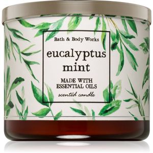 Bath & Body Works Eucalyptus Mint vonná svíčka I. 411 g