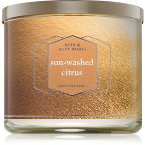 Bath & Body Works Sun-Washed Citrus vonná svíčka I. 411 g
