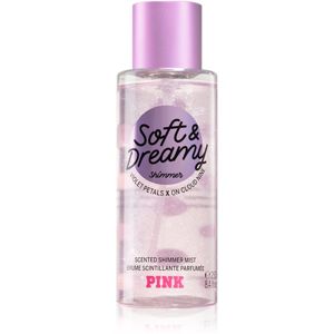 Victoria's Secret PINK Soft & Dreamy Shimmer tělový sprej pro ženy 250 ml