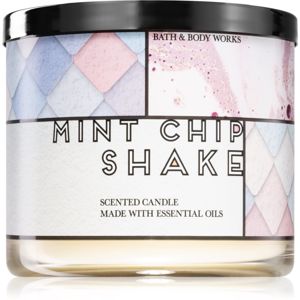 Bath & Body Works Mint Chip Shake vonná svíčka 411 g