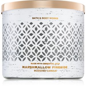 Bath & Body Works Marshmallow Fireside vonná svíčka III. 411 g