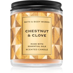 Bath & Body Works Chestnut & Clove vonná svíčka I. 198 g