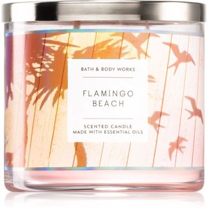 Bath & Body Works Flamingo Beach vonná svíčka 411 g