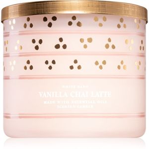 Bath & Body Works Vanilla Chai Latte vonná svíčka 411 g