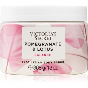 Victoria's Secret Natural Beauty Pomegranate & Lotus tělový peeling pro ženy 368 g