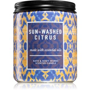 Bath & Body Works Sun-Washed Citrus vonná svíčka II. 198 g