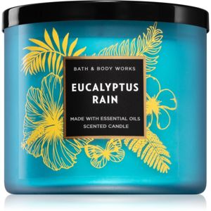 Bath & Body Works Eucalyptus Rain vonná svíčka III. 411 g