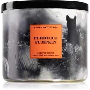 Bath & Body Works Purrfect Pumpkin vonná svíčka 411 g