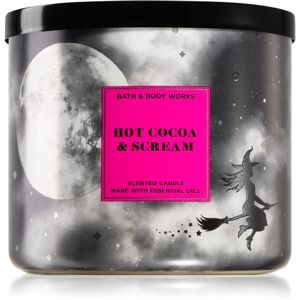 Bath & Body Works Hot Cocoa & Scream vonná svíčka 411 g