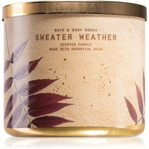Bath & Body Works Sweater Weather vonná svíčka 411 g
