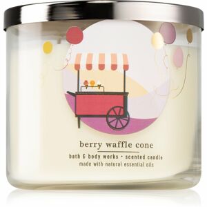 Bath & Body Works Berry Waffle Cone vonná svíčka 411 g