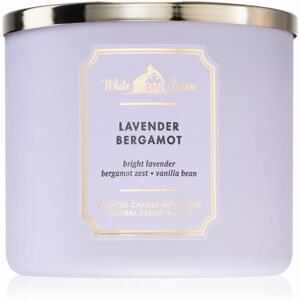 Bath & Body Works Lavender Bergamot vonná svíčka 411 g