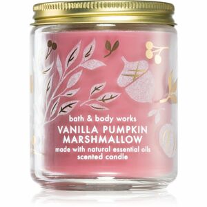 Bath & Body Works Vanilla Pumpkin Marshmallow vonná svíčka 198 g
