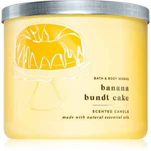 Bath & Body Works Banana Bundt Cake vonná svíčka 411 g