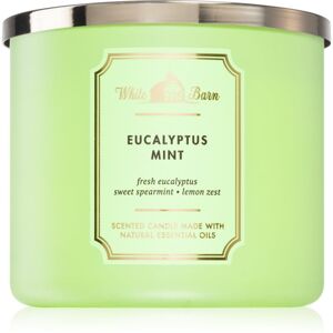 Bath & Body Works Eucalyptus Mint vonná svíčka 411 g