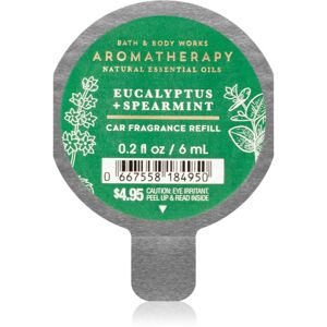 Bath & Body Works Eucalyptus Spearmint vůně do auta náhradní náplň 6 ml