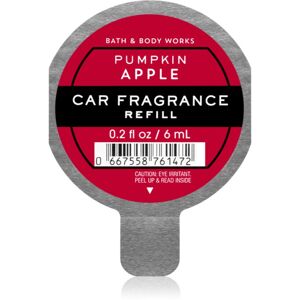 Bath & Body Works Pumpkin Apple vůně do auta náhradní náplň 6 ml
