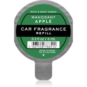 Bath & Body Works Mahogany Apple vůně do auta náhradní náplň 6 ml