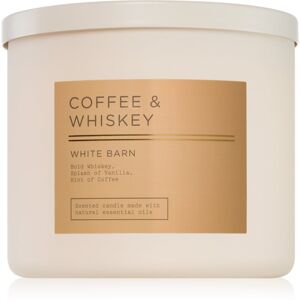 Bath & Body Works Coffee & Whiskey vonná svíčka 411 g