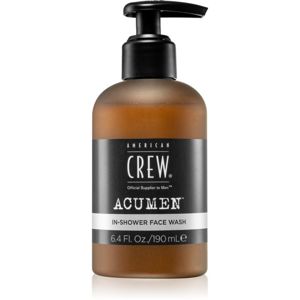 American Crew Acumen In-Shower Face Wash čisticí pěna na obličej 190 ml