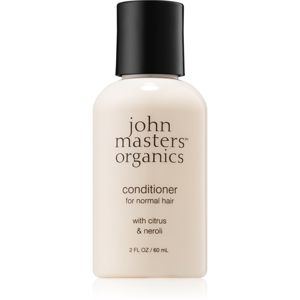 John Masters Organics Citrus & Neroli Conditioner hydratační kondicionér pro normální vlasy bez lesku 60 ml