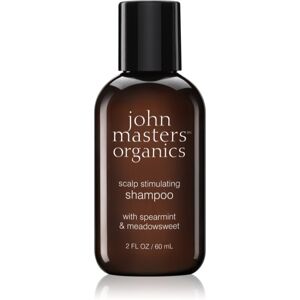 John Masters Organics Scalp Stimulating Shampoo Spearmint & Meadowsweet stimulující šampon pro řídnoucí vlasy 60 ml