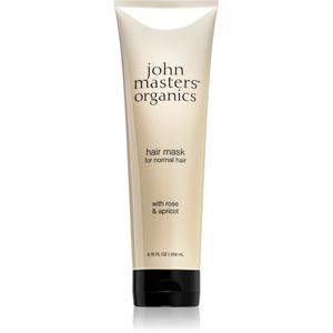 John Masters Organics Rose & Apricot maska na vlasy 258 ml