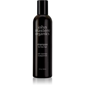 John Masters Organics Rosemary & Peppermint Shampoo for Fine Hair šampon pro jemné vlasy 236 ml