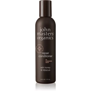 John Masters Organics Honey & Hibiscus Conditioner obnovující kondicionér pro poškozené vlasy 177 ml