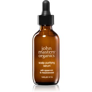 John Masters Organics Spearmint & Meadowsweet Scalp Purifying Serum sérum na vlasovou pokožku s vyživujícím účinkem 57 ml