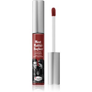 theBalm Meet Matt(e) Hughes Long Lasting Liquid Lipstick dlouhotrvající tekutá rtěnka odstín Loyal 7.4 ml
