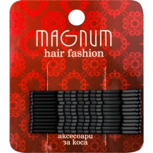 Magnum Hair Fashion pinetky do vlasů černá 12 ks
