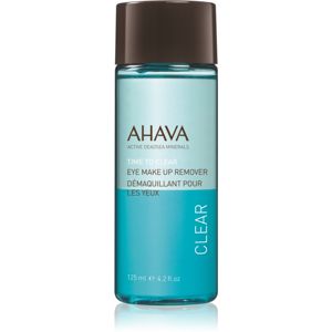 AHAVA Time To Clear odličovač voděodolného očního make-upu pro citlivé oči 125 ml