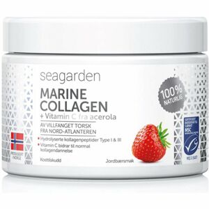 Seagarden Marine Collagen + Viitamin C kloubní výživa příchuť strawberry 150 g