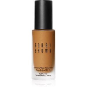 Bobbi Brown Skin Long-Wear Weightless Foundation dlouhotrvající make-up SPF 15 odstín Warm Honey (W-066) 30 ml