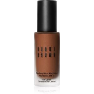 Bobbi Brown Skin Long-Wear Weightless Foundation dlouhotrvající make-up SPF 15 odstín Neutral Almond N-080 30 ml